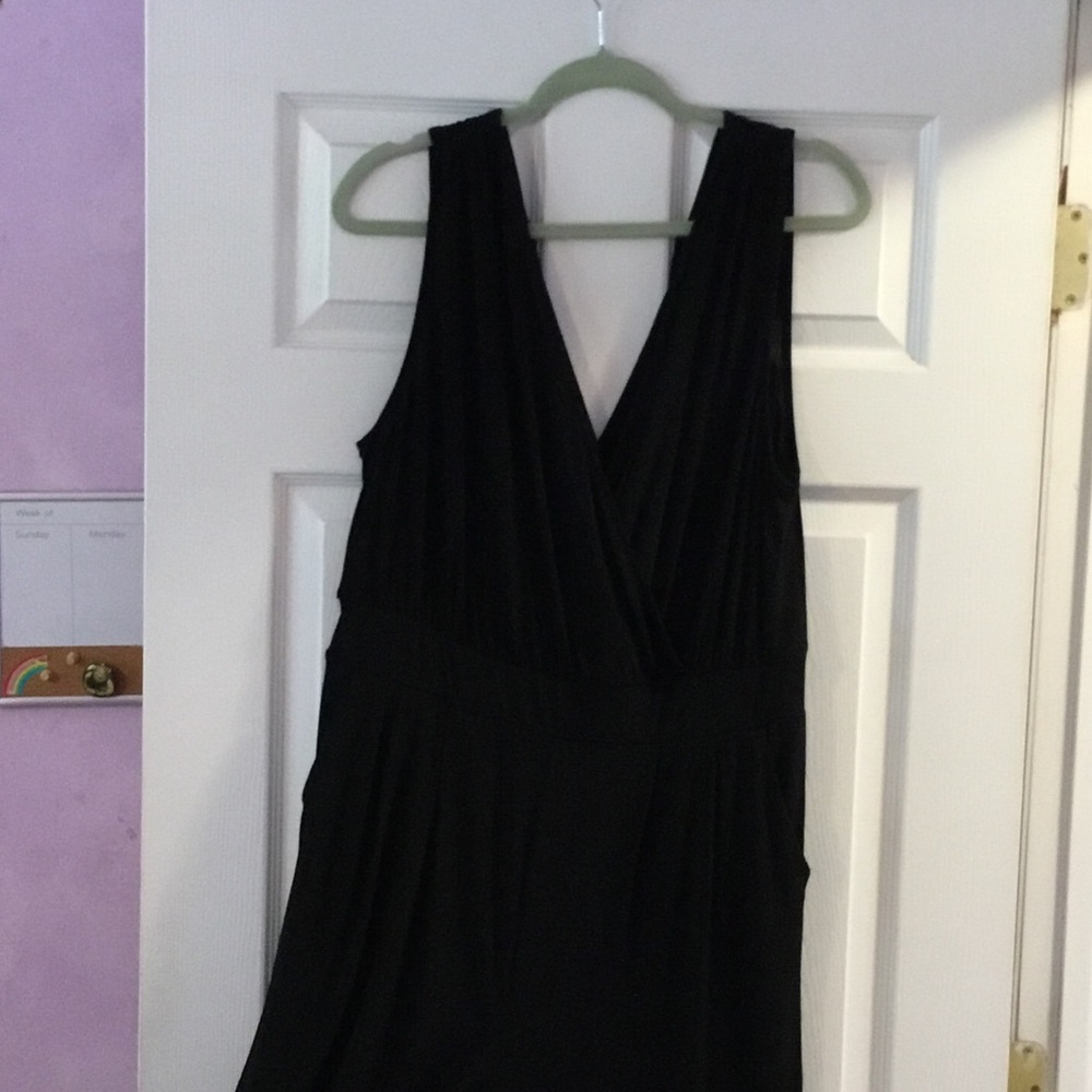 Torrid Elegant Black V-Neck Jumpsuit